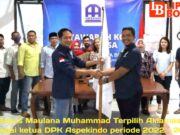 Sah ! Bagus Maulana Pimpin DPK Aspekindo Kota Bogor