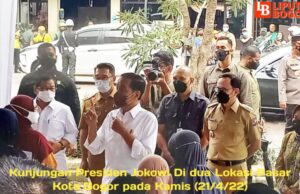 DIRUT PPJ : Kunjungan Presiden Menjadi Spirit Bagi Pedagang Pasar