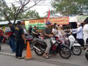 Saung Pajajar 5 dan Media Independen Nusantara Sebar Ratusan Takjil di Pinang