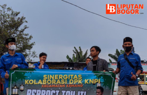 Hari Ke 8 Ramadhan, DPK KNPI Kemang Kolaborasi Bersama Ormas dan OKP Bagikan Ratusan Takjil