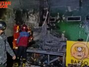 Sedang Ramai Pembeli, Nasib Naas Kebakaran Menimpa Kedai Bakso Malang BNR