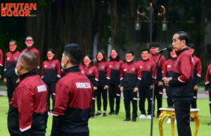 Presiden Jokowi Lepas Kontingen Indonesia ke SEA Games Ke-31 di Vietnam