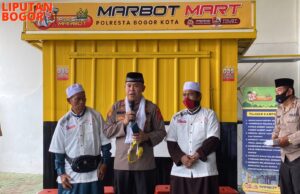 Melalui Fasilitas Marbot Mart, Polresta Bogor Kota Dorong Peran Para Marbot Supaya Lebih Sejahtera