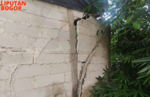 Rumah Warga Kota Bogor Sangat Memprihatinkan, Bahaya Longsor Mengancamnya
