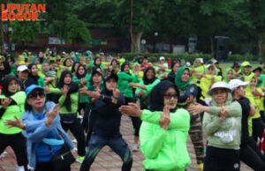 Gelar Senam Sehat, ASKI Kota Bogor Launching Gabung KORMI