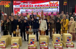 Harlah Pancasila 2022, Forkopimda kota Bogor Gelar Lomba Orasi Nilai Pancasila Antar Ketua RW se-Kota Bogor
