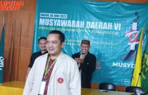 Hasil Musda VI, Haidir Nahkodai Pemuda Muhammadiyah Kota Bogor Periode 2022 – 2026