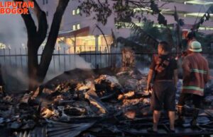 Sijago Merah Lalap Habis 15 Kios di Pasar Jambu Dua Kota Bogor