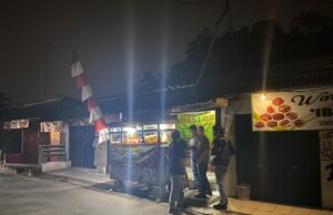 Sejumlah Pelajar Terlibat Aksi Tawuran, Sat Reskrim Polres Bogor Gelar Olah TKP
