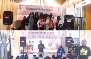 YPSI Berbagi Ceria dan Bahagia Bersama Ratusan Yatim Piatu dan Dhuafa