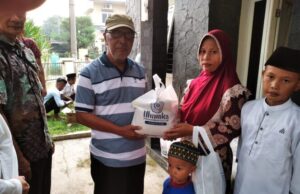 PCM Bojong Sari Berikan Santunan Dhu’afa Ke Daerah Tertinggal PCM Bojongsari