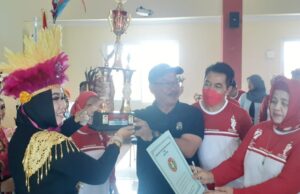 Meriahkan HUT RI Ke 77 dan Sambut HUT Guru, PGRI Kota Bogor Gelar Lomba Senam
