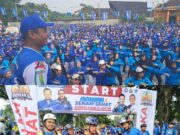Hadiah Utama Umroh, Jadi Daya Tarik Ribuan Peserta Gowes dan Senam Sehat Memperingati HUT Demokrat ke 21 di Bogor