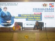 Sekda Paparkan Program Prioritas Pemkot Tahun 2023 Di Acara Raker ke 2 PWI Kota Bogor