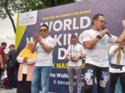 Peran ASKI Populerkan Senam di World Walking Day Kota Bogor