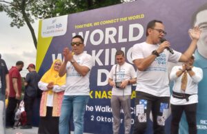 Peran ASKI Populerkan Senam di World Walking Day Kota Bogor