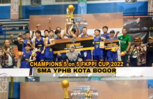 Akhirnya Tim Basket YPHB dan SMA 3 Cibinong Putri Juara FKPPI Cup 2022