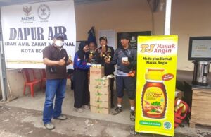Peduli Kemanusiaan, Madu TJ Donasikan Bantuan Untuk Korban dan Relawan Bencana Kota Bogor
