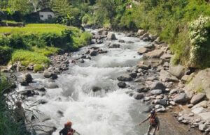 Hari Ke 4 Pencarian Pelajar Hanyut di Curug Kembar, Tim SAR Gabungan Belum Temukan Korban