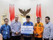 Peduli Bencana, BJB Cabang Bogor Serahkan Bantuan Dana Rp 100 Juta