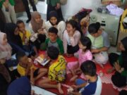 BEM se-Bogor Barat Berikan Trauma Healing dan Santuni Korban Longsor Kota Bogor