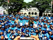 Optimis Raih 90 Medali Emas di Porprov XIV Jabar, Bima Arya Lepas Kontingen di Alun-Alun Kota Bogor