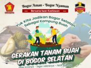 Program Aksi Tanam Buah Bogor Selatan, Iwan Kustiawan : Hijau Kotanya, Segar Udaranya dan Nikmati Hasilnya