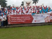 Peringati Hari Pahlawan 2022, IHGMA, Dinsos dan Ratusan Relawan Hotel Mengecat Pusara TMP Dreded