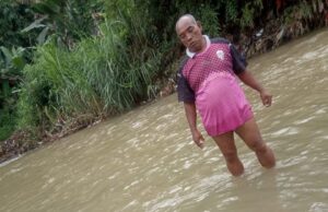 Sesosok Mayat Terapung di Sungai, Warga Kampung Semplak Geger