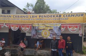 Galang Donasi Korban Gempa Cianjur, LBH Pendekar Dirikan Posko Bantuan Bencana