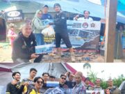 PWI PEKA Aksi Bareng Komunitas Trail Bogor Salurkan Bantuan Kepelosok Posko Pengungsi Gempa Cianjur