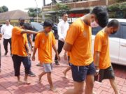 Jajaran Sat Reskrim Polresta Bogor Kota, Bekuk 4 Pelaku Curanmor Dijalan Pandu Raya