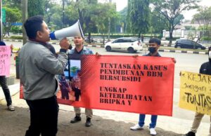 Penimbunan BBM Bersubsidi, Mahasiswa Minta Usut Keterlibatan Bripka Y