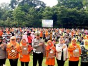 Ribuan Anak Cilik Berseragam Polisi Meriahkan Gebyar PSA 2022
