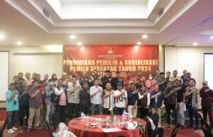 Puluhan Insan Pers Mendapat Sosialisasi Pemilu 2024 dari KPU Kota Bogor