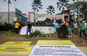 Unjuk Rasa Warga, Desak Kapolres Bogor Tangkap Tersangka Penipuan di Perum Erfina Kencana Regency Cibinong