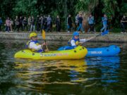 Resmikan Penataan Kawasan Situ Gede Jadi Destinasi Wisata, Ridwan Kamil dan Bima Arya Naik Kano