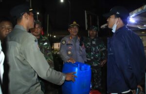 Razia Tim Ops Gabungan 3 Pilar, Jaring Puluhan Botol Miras dari 5 Lokasi di Wilayah Bogor Utara