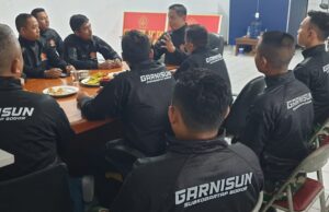 Perdana Dinas Di Bogor, Kasubgar Berikan Arahan untuk Jajarannya