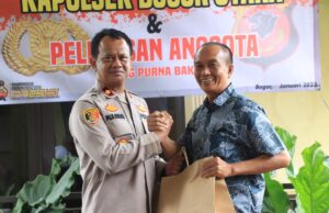 Pisah Sambut Kapolsek Bogor Utara, Kompol Puji : Siap Melanjutkan dan Bersinergi dengan Unsur Muspika
