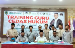 Perdana Pelatihan Hukum Bagi 50 Guru di Timika Papua