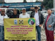 PPBI dan YPSI Hadir Berikan Trauma Healing Bagi Ratusan Anak-Anak Korban Gempa dan Longsor Cianjur