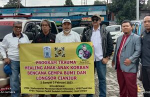 PPBI dan YPSI Hadir Berikan Trauma Healing Bagi Ratusan Anak-Anak Korban Gempa dan Longsor Cianjur