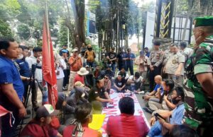 Tidak Puas dengan Hasil Audiensi, Presidium Gemppar Gerudug Kembali Kantor BPN Kota Bogor