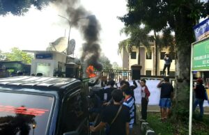 Tolak Eksekusi Tanah di Katulampa, Pemuda Nasionalis Bogor dan Ahli Waris Geruduk Kantor PA Bogor