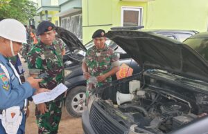 Kasubgar Bogor Gelar Pemeriksaan Kendaraan Dinas dan Pribadi Roda Dua Serta Roda Empat