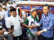 Safari Ramadhan Ketum AHY Bersama Warga Bogor, Hibahkan 10 Gerobak untuk Majukan UMKM