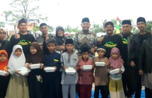 Gebyar Ramadhan Alam Lamping Sindangsari, Santuni Ratusan Yatim & Piatu