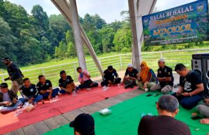 Eratkan Tali Silaturahmi, Paguyuban Batacigor Gelar Halal Bi Halal di Ecowisata Situ Gede Cifor