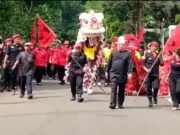 PDIP Kota Bogor Daftarkan Bacaleg Terbaiknya di KPU Kota Bogor dengan Diiringi Barongsai dan Hadrah
